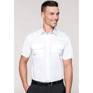 Kariban Men´s Short-Sleeved Pilot Shirt