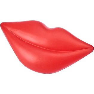Stressboll Lips - röd