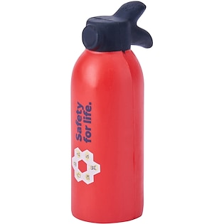 Balle anti-stress Fire Extinguisher - rouge