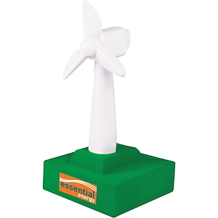 Stressball Windmill - green