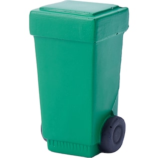 Stressboll Garbage Bin - grön