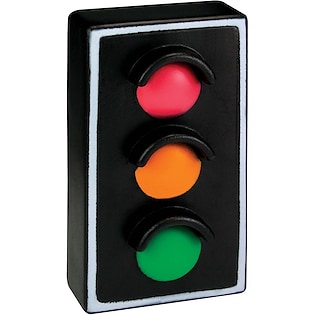 Stressipallo Traffic Light - musta