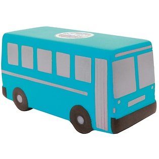 Pallina antistress Bus - blue