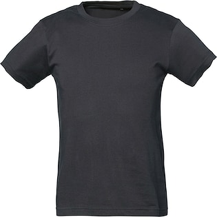 Tee Jays Junior Power Tee - dark grey