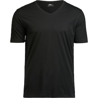 Tee Jays Luxury V-neck Tee - black