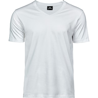 Tee Jays Luxury V-neck Tee - white