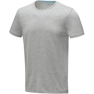 Elevate Balfour Men´s GOTS Organic T-shirt - gris melange