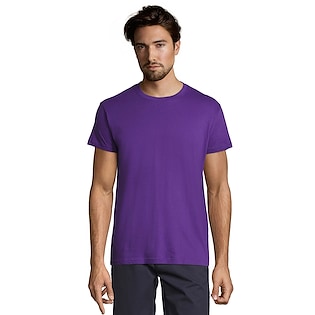 SOL's Regent Unisex T-shirt - dark purple
