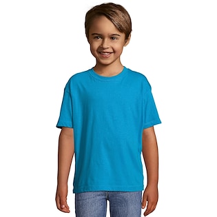 SOL's Regent Kids T-shirt - agua