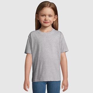 SOL's Regent Kids T-shirt - grey melange