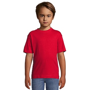 SOL's Regent Kids T-shirt - red