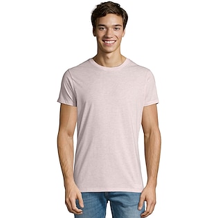 SOL's Regent Fit Men T-shirt - rosa jaspeado