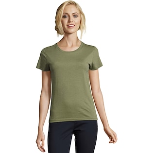 SOL's Regent Fit Women T-shirt - heather khaki