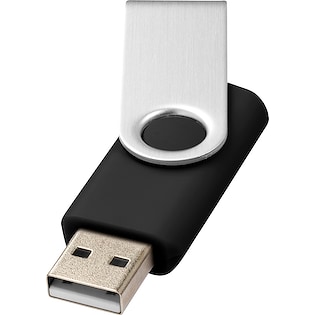 USB-minne Twist 8 GB - solid black
