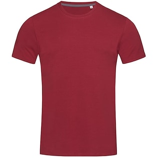 Stedman Clive Men´s Crew Neck T-shirt - burgundy