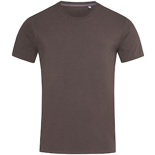 Stedman Clive Men´s Crew Neck T-shirt - dark chocolate