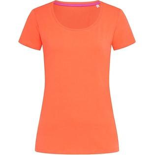 Stedman Claire Women´s Crew Neck T-shirt - salmon pink