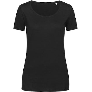 Stedman Finest Cotton Women´s T-shirt - black