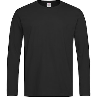 Stedman Comfort-T 185 Men´s Long Sleeve - black