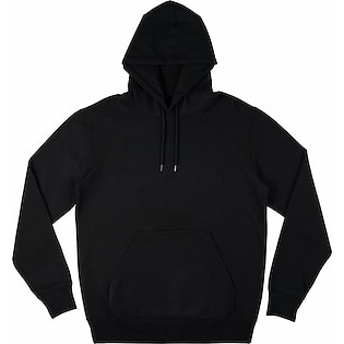 Continental Clothing Unisex Heavy Pullover Hoodie - black
