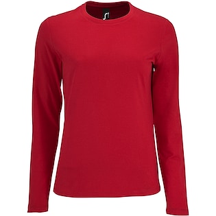 SOL´s Imperial Women´s Long Sleeve T-shirt - red