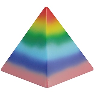 Balle anti-stress Pyramid - multicolor