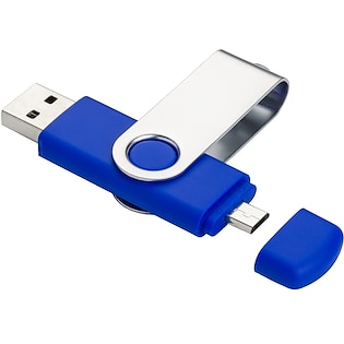 USB-minne Glenmont 16 GB - blå
