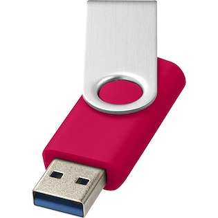 USB-minne Twist 3.0, 64 GB - magenta