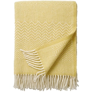 Klippan Yllefabrik ZigZag - moonstone yellow
