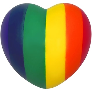 Pallina antistress Rainbow heart