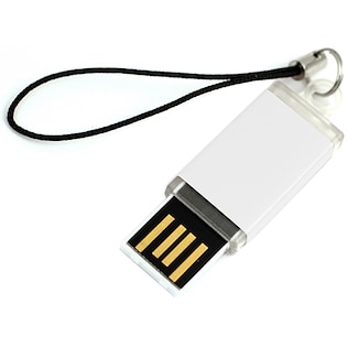 USB-minne Atom - vit