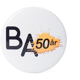 Badge bouton publicitaire Topic 37 mm