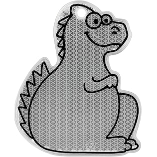 Placa reflectante Dinosaurie