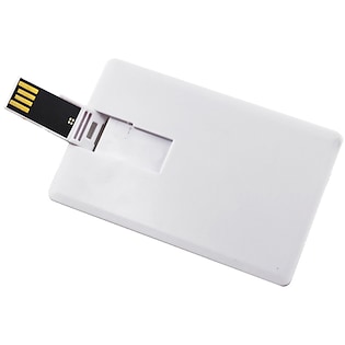 USB-minne Kreditkort G2 - white