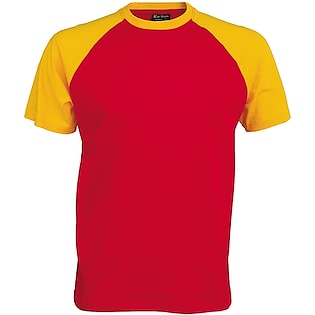 Kariban Baseball - red/ yellow