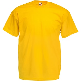 Fruit of the Loom Valueweight T - sunflower