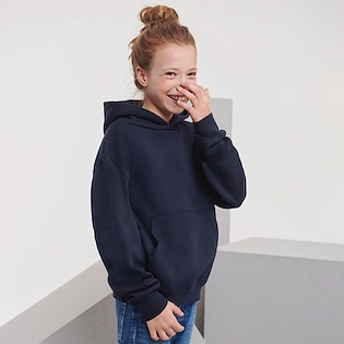 Russell Hooded Kids Sweat 575B - french navy