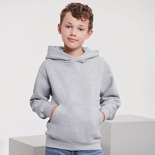 Russell Hooded Kids Sweat 575B - light oxford