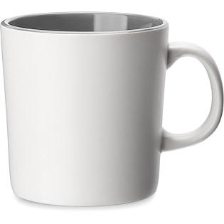 Taza de cerámica Cava White