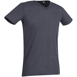 Stedman Ben V-Neck - slate grey