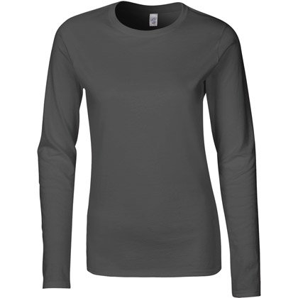 Langermede T skjorter for Damer med Trykk Axon Profil Langermet trenings t skjorte for Damer Axon Profil