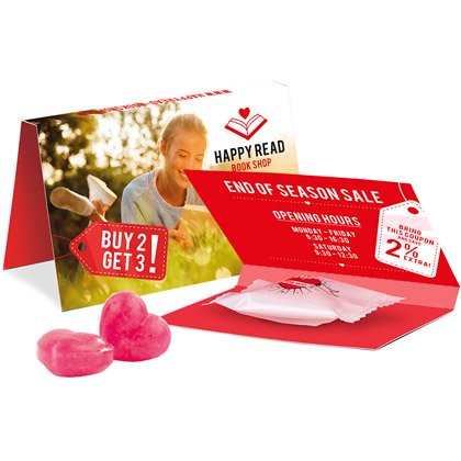 Heart Promo Card