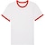 white/ bright red