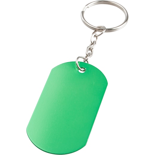 grön Nyckelring ID - grön