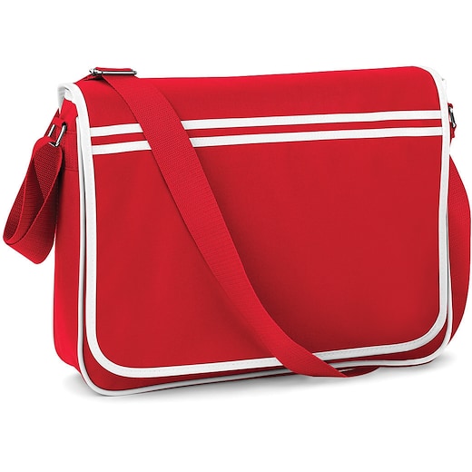 punainen Bagbase Stripe - classic red/white