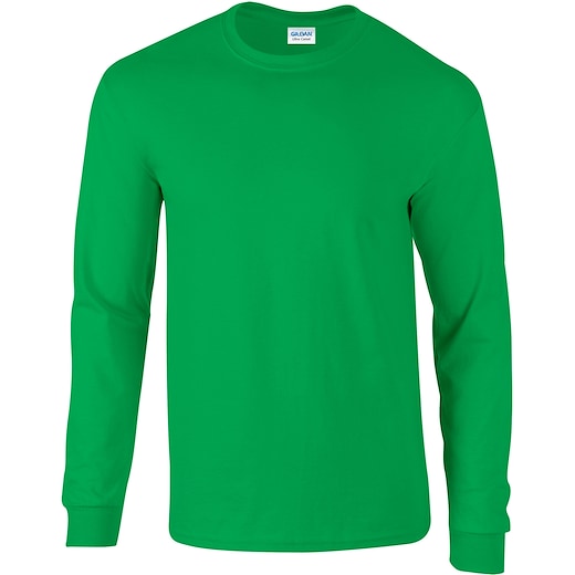 vert Gildan Ultra Cotton LSL - irish green