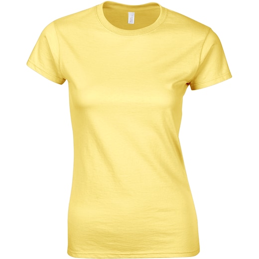 keltainen Gildan SoftStyle Women - daisy