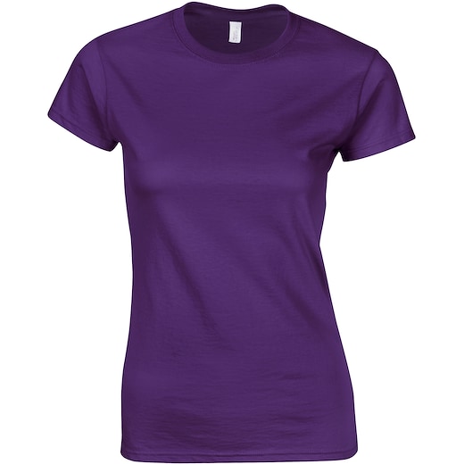 violet Gildan SoftStyle Women - purple