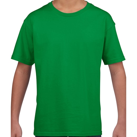 grøn Gildan SoftStyle Kids - irish green