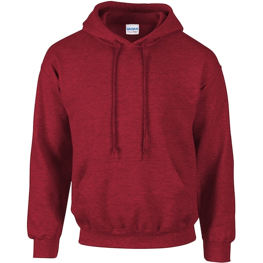 rouge Gildan Heavy Blend Hooded Sweat - antique cherry red